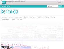 Tablet Screenshot of bermuda.com